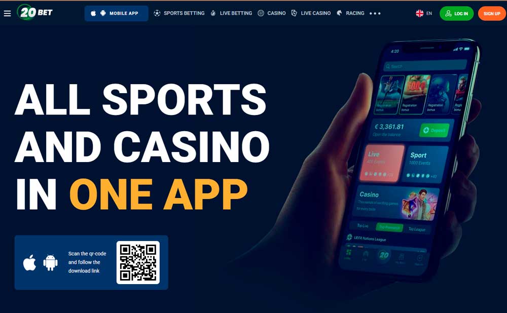 20bet Mobile App