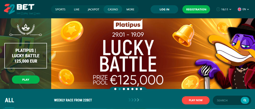 22bet Casino