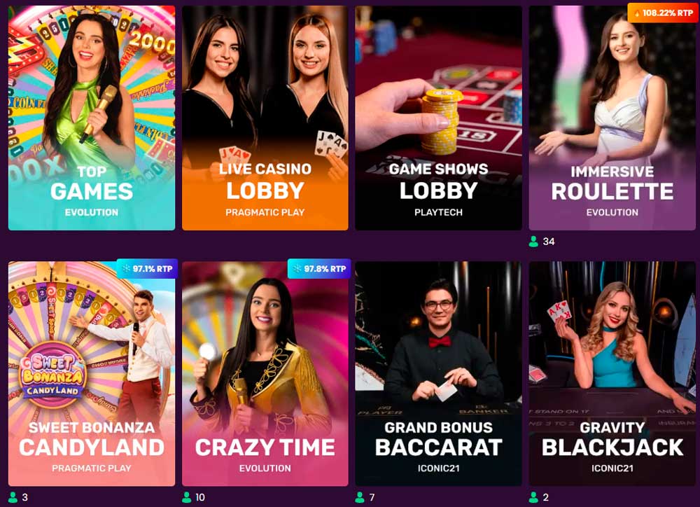 Bizzo Live Casino