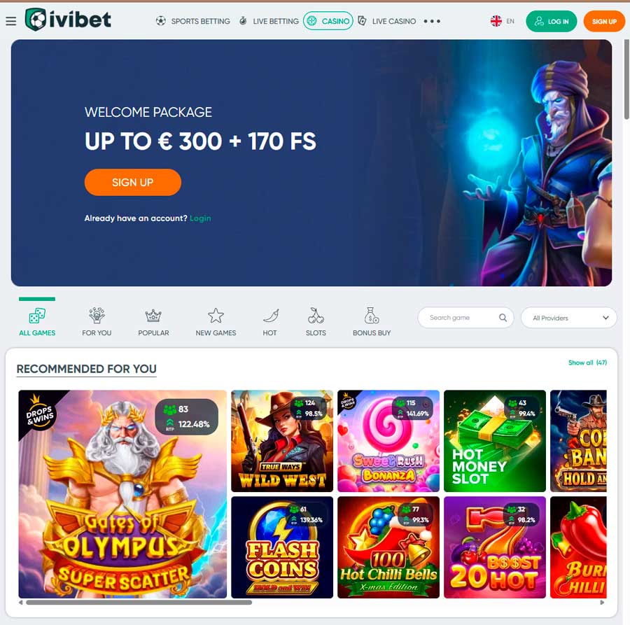 Ivibet Slots