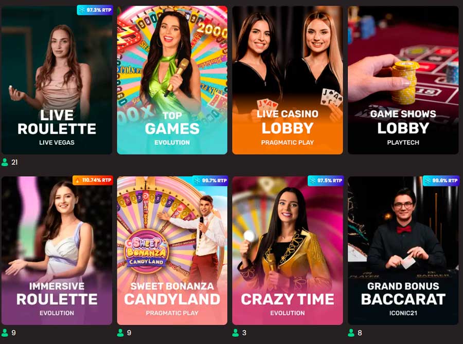 National Casino live