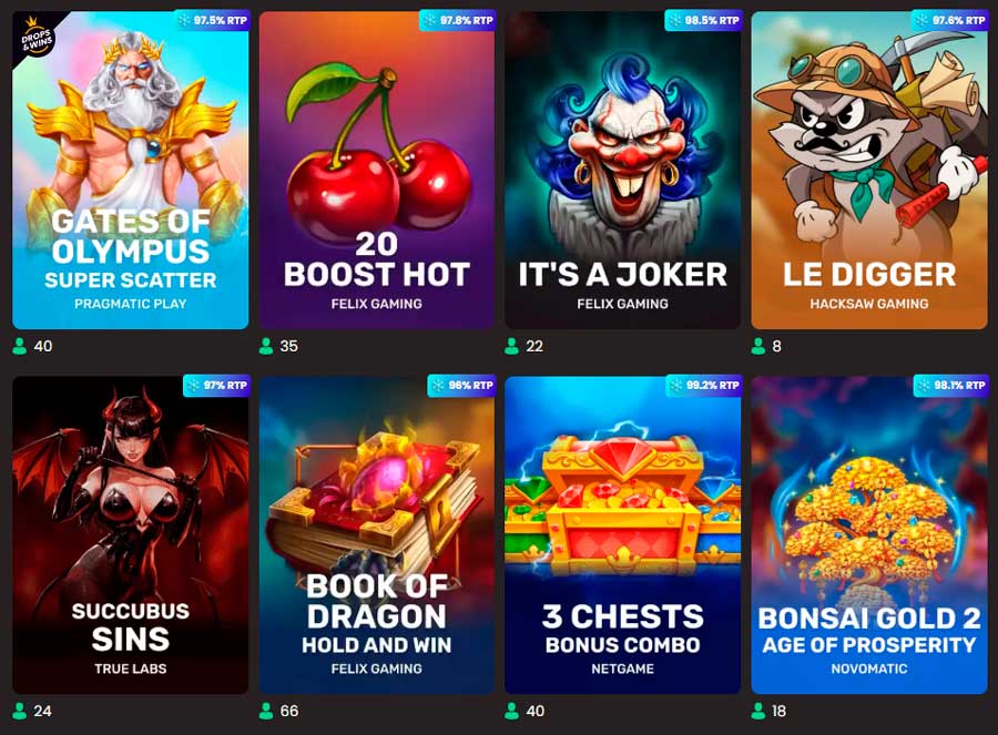 National Casino slots