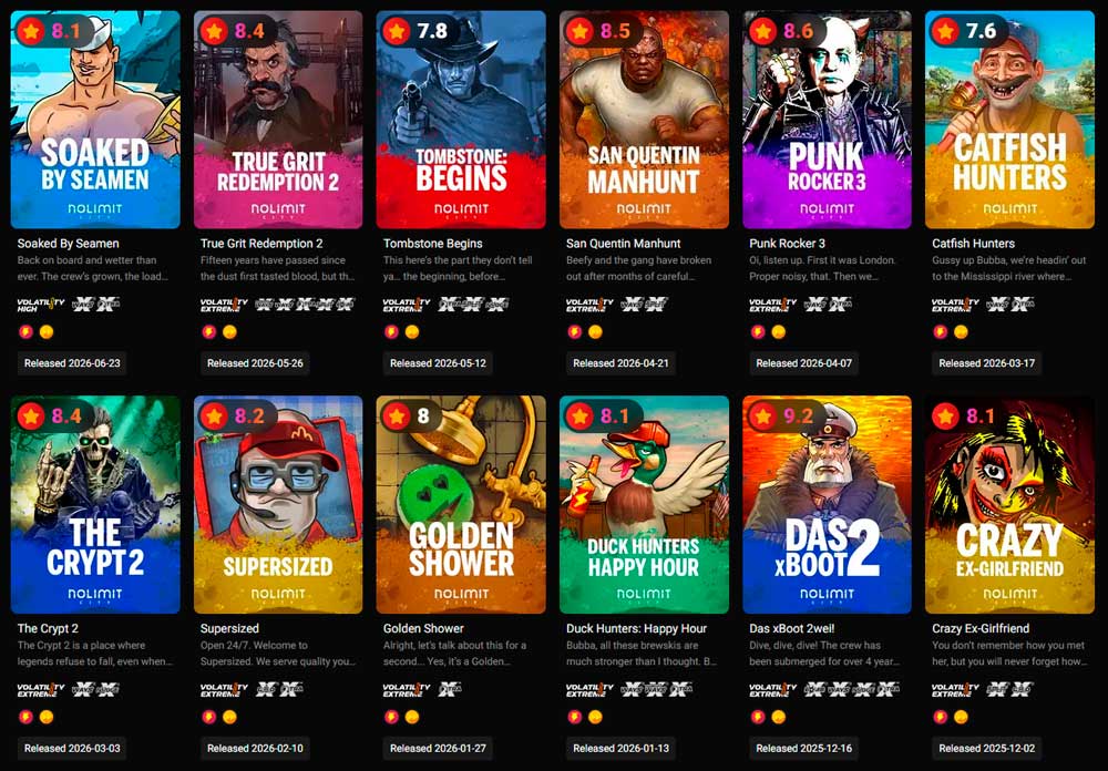 Nolimit City slots